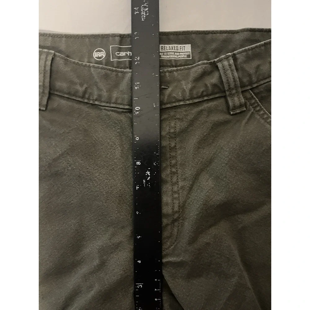Carhartt Rugged Flex Carpenter Pants Men's Size 31x32 Green Relaxed 103279-217